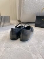 Prada Mesh Triangle Label Mary Jane Casual Slipper Shoes - Image 8