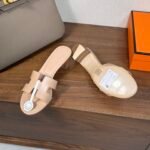 Hermes Slipper Sandals Heels Shoes - Image 9