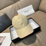 Dior Baseball Cap - Vintage Monogram Sold-Out Canvas Leather