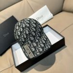 Dior Baseball Cap - Vintage Monogram Sold-Out Canvas Leather - Image 5