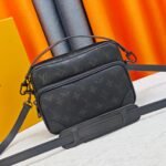 LV M14016 Retro Floral LV Initials Top Handle Shoulder Bag