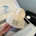 CHANEL New Knit Beanie Hat
