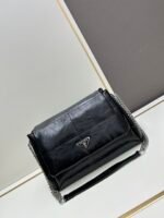 Prada 2311 Triangle Logo Casual Spacious Shoulder Bag