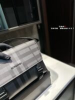 Burberry Check Flap Messenger Bag - Image 4