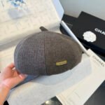 CHANEL Classic Wool Blend Beret Hat - Image 2