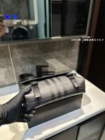 Burberry Check Flap Messenger Bag - Image 8