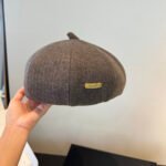 CHANEL Classic Wool Blend Beret Hat - Image 3