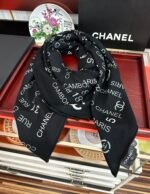 CHANEL 2025 140cm Silk-Cashmere Twilly Scarf - Image 2