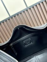 Prada 1A276 Convertible Top Handle Cotton Satin Lining Crossbody Bag - Image 10