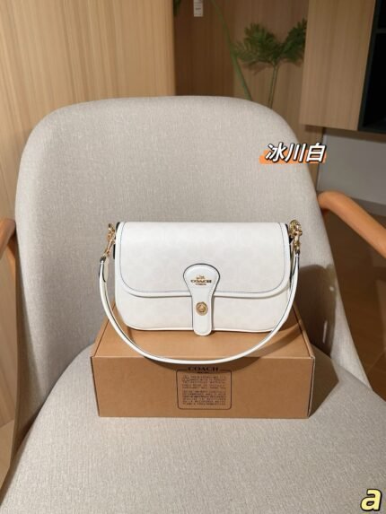 Coach New Hadley Flap Crossbody Baguette Bag