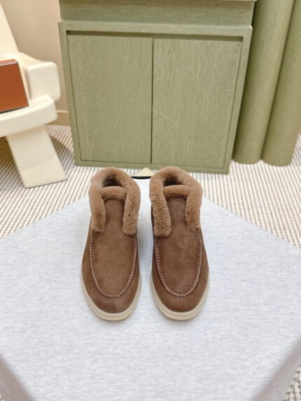 Loro Piana Loafer - Suede/Rabbit Fur Daigou-Grade Made in Dongguan